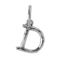 Free Verse Insignia Charm-D-Sterling Silver
