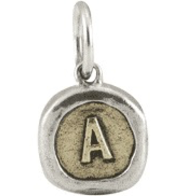 Waxing Poetic Petite Poetic Insignia - Sterling Silver, Brass - T