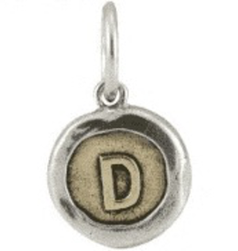 Waxing Poetic Petite Poetic Insignia - Sterling Silver, Brass - D