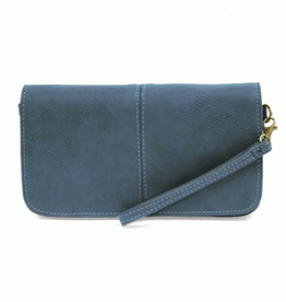 Joy Susan - Pacific Blue Mia Multi Pocket Crossbody Clutch