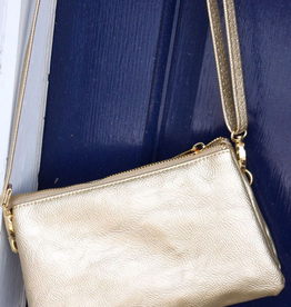 Caroline Hill Liz Crossbody Bag - Gold