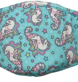 Snoozies Kids Unicorn Fashion Face Coverings - XS/S