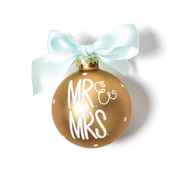 Coton Colors - Mr. & Mrs. Glass Ornament