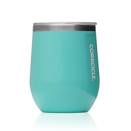 Corkcicle 12 oz. Stemless Turquoise