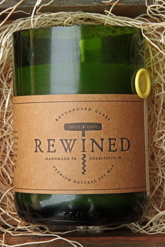 Chardonnay Rewined Candle
