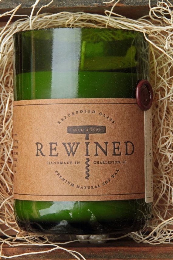 Pinot Noir Rewined Candle