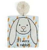 Jellycat If I Were a Rabbit Book - Grey