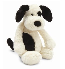 Jellycat - Bashful Black & Cream Puppy