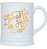 About Face Designs - Domestic As Hell Mug