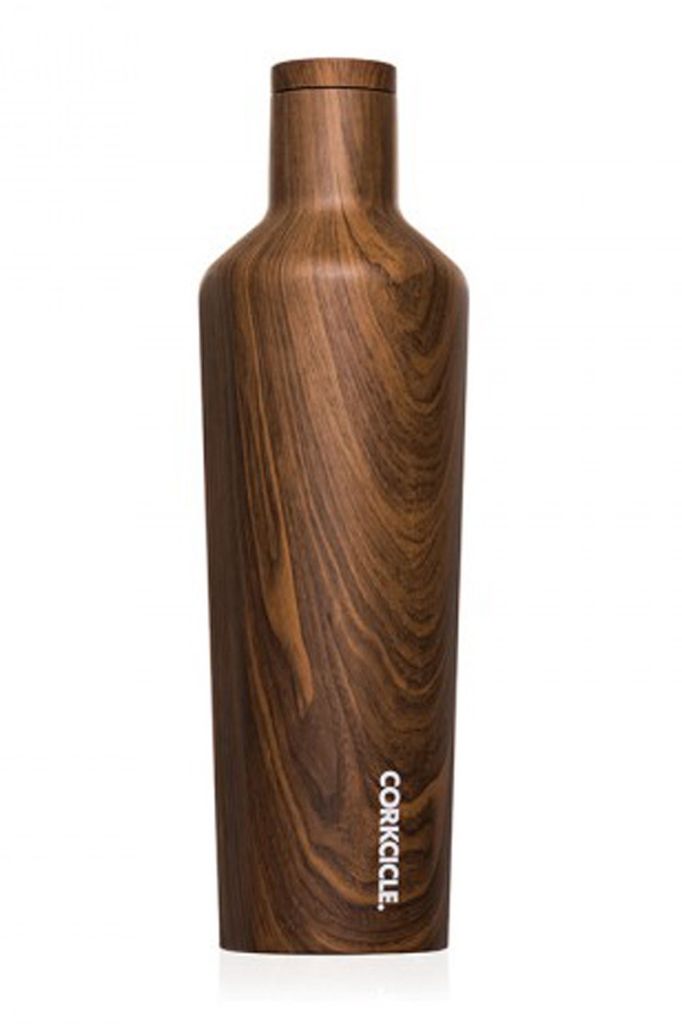 Corkcicle Walnut Wood Canteen 16 oz