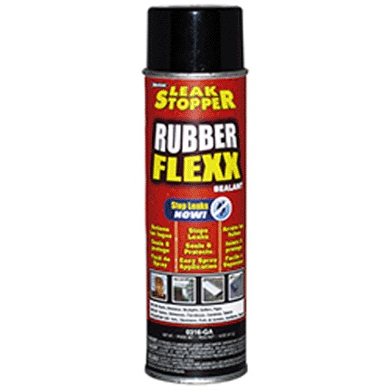 LEAK STOPPER BLACK RUBBER FLEX SEALANT 18OZ