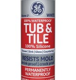 GENERAL ELECTRIC GE TUB AND TILE 100% SILICONE 1 WHITE