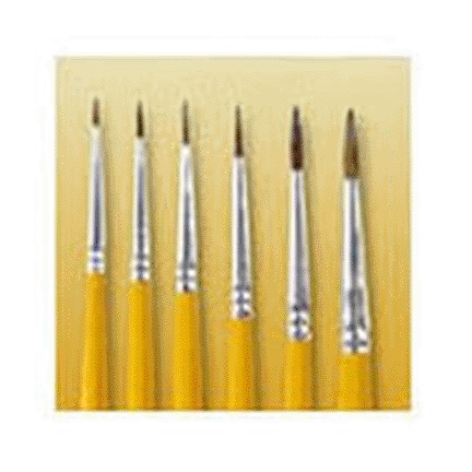 SIZE 0 WATER COLOR POINTED SABLE ARTISTS BRUSH