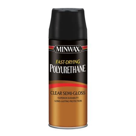 MINWAX FAST DRY POLYURETHANE SEMI-GLOSS AEROSOL