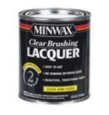 MINWAX CLEAR BRUSHING LACQUER SEMI-GLOSS QUART