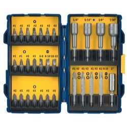 IRWIN 357030 SCREWDRIVER BIT SET30PC