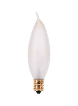 SATCO PRODUCTS 15W TURN TIP - CANDELABRA BASE - FROST