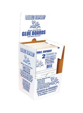 DOUBLE JEOPARDY MOUSE AND INSECT GLUE BOARDS