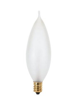 SATCO PRODUCTS 60W TURN TIP - CANDELABRA BASE - FROST