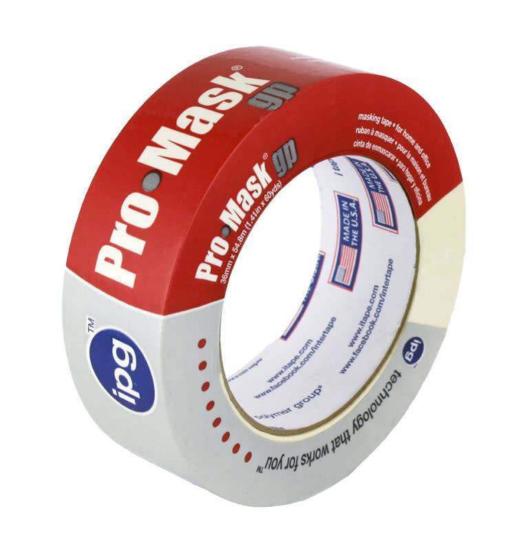 INTERTAPE 1 1/2'' RED LABEL MASKING TAPE - ROLL