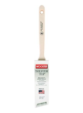 WOOSTER BRUSH COMPANY WOOSTER 1 1/2" SILVER TIP ANGLE SASH BRUSH