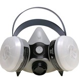 Honeywell North R95 Paint Spray and Pesticide Half Facemask Respirator 5500 Gray L 1 pk