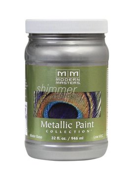 SILVER METALLIC PAINT COLLECTION 32OZ