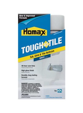 32 OZ TOUGH AS TILE/TUB & TILE ONE-PART EPOXY FINISH WHT AEROSOL