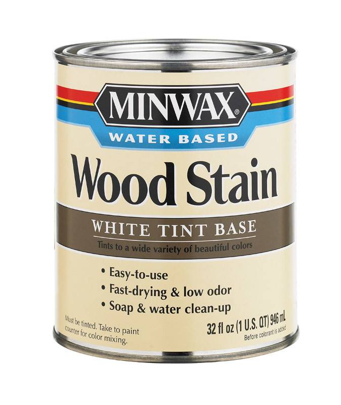 MINWAX MINWAX WHITE WATER BASED STAIN TINT BASE QUART