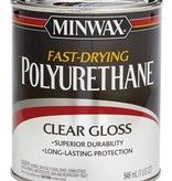 MINWAX MINWAX GLOSS POLYURETHANE FAST DRY  QUART