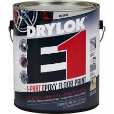 UGL LABS INC Drylok E1 1-Part Epoxy Platinum  Floor Paint