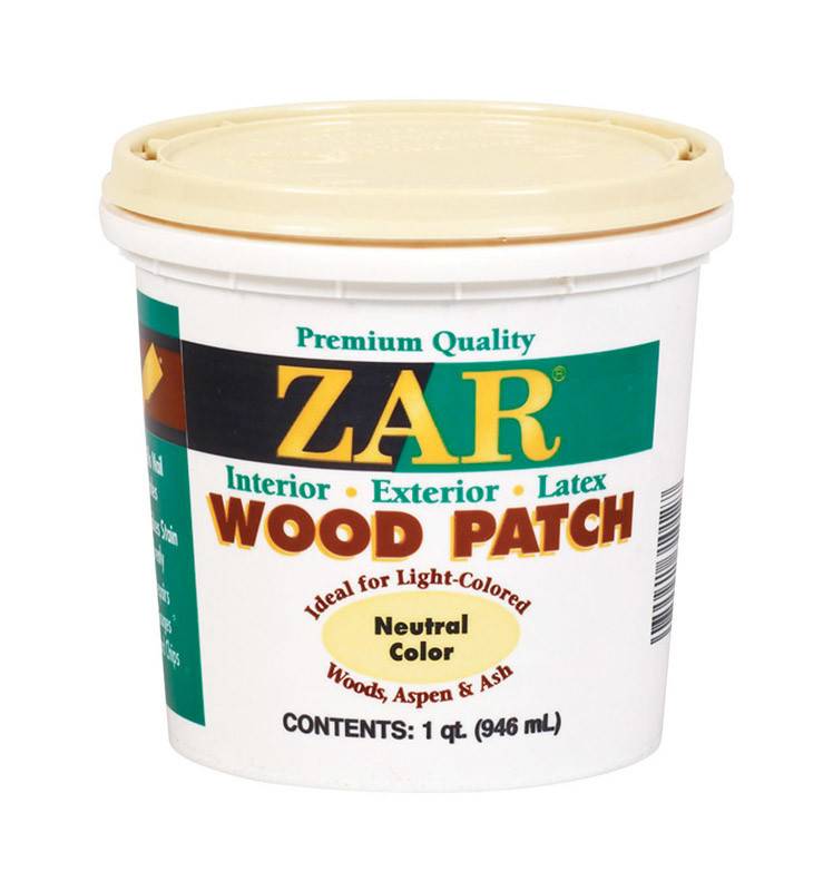 UGL LABS INC ZAR Wood Patch 309 Neutral QT Cappys Paint and Wallpaper