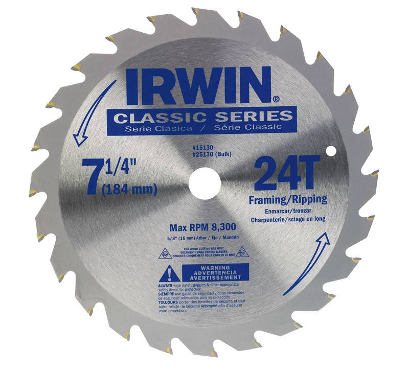 SPRINT  7-1/4" 24T CIRCULAR SAW BLADE - EACH