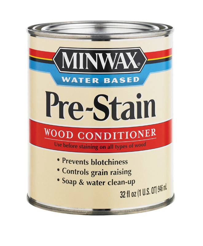 MINWAX MINWAX PRE-STAIN WOOD CONDITIONER WATER-BASED QUART