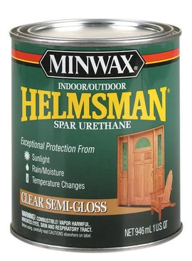 MINWAX HELMSMAN SPAR URETHANE SEMIGLOSS QUART