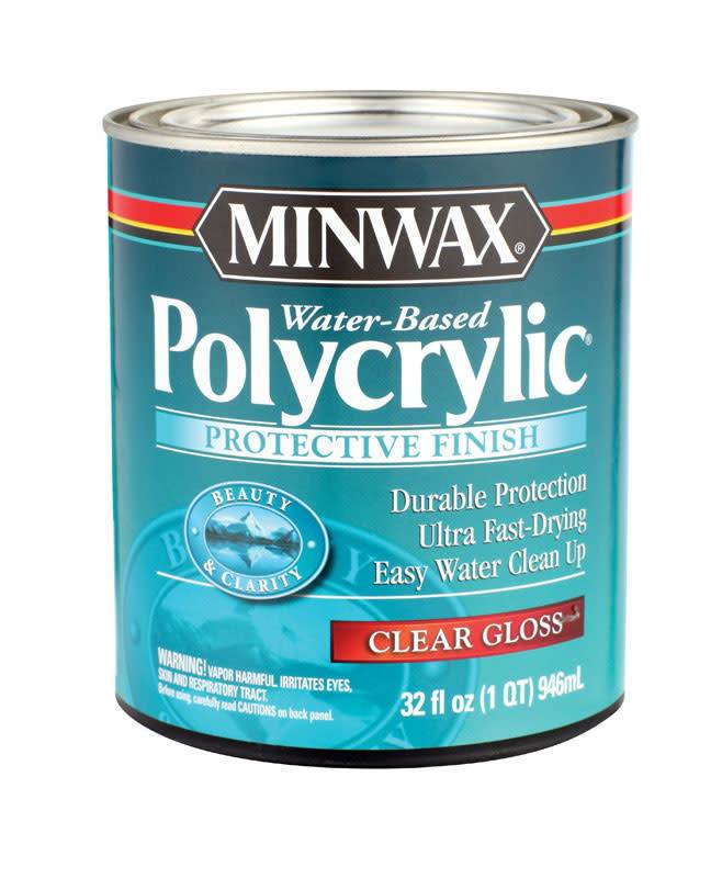 POLYCRYLIC PROTECTIVE FINISH GLOSS QUART