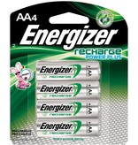 AA RECHARGEABLE NIMH BATTERIES 4/CARD