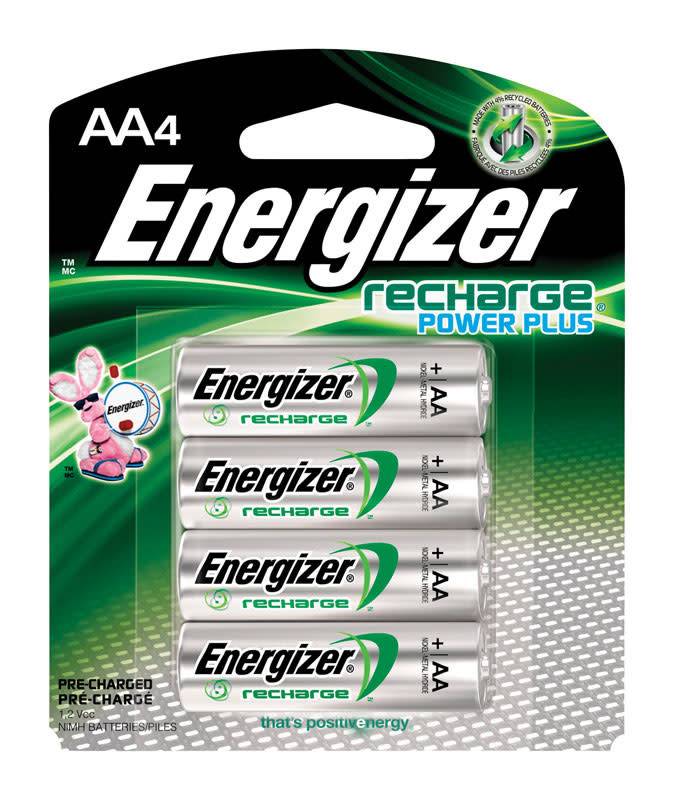 AA RECHARGEABLE NIMH BATTERIES 4/CARD