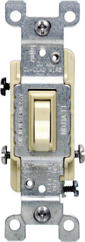 LEVITON SWITCH GRND 3WAY 15A IV