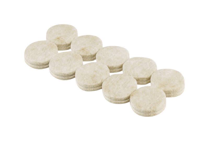 3/4" FELT GARD HD BEIGE PADS 20/PKG