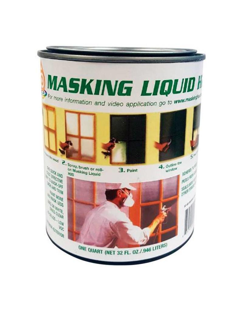 associated paint masking liquid h2o quart clear cappys paint and