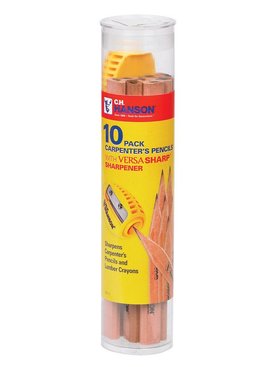 CARPENTERS PENCIL SHRP 10PACK