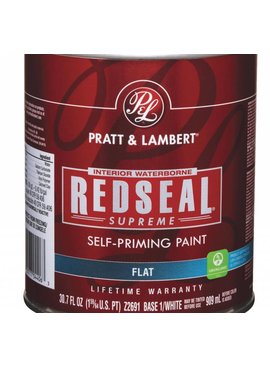 PRATT&LAMBERT REDSEAL Supreme Flat Quart