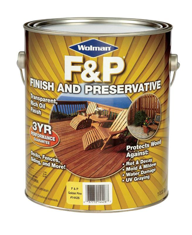 WOLMAN F\u0026P GOLDEN PINE PREMIUM WOOD 