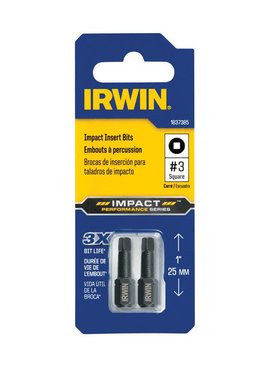 IRWIN IRWIN  INSERT BIT IMPACT #1PH X 1" OAL 2/CARD