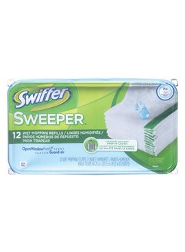 SWIFFER WET CLOTHS REFILL 12CT