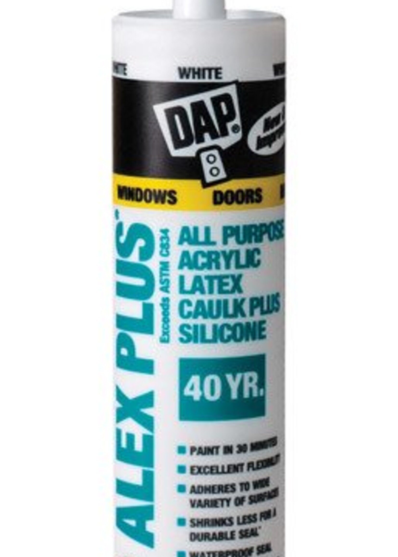 Dap Alex Plus Acrylic Latex Caulk
