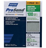 NORTON ABRASIVES Prosand Contractor 20 Pack Sandpaper