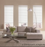 Norman Window Shades SmartPrivacy® Faux Wood Blinds