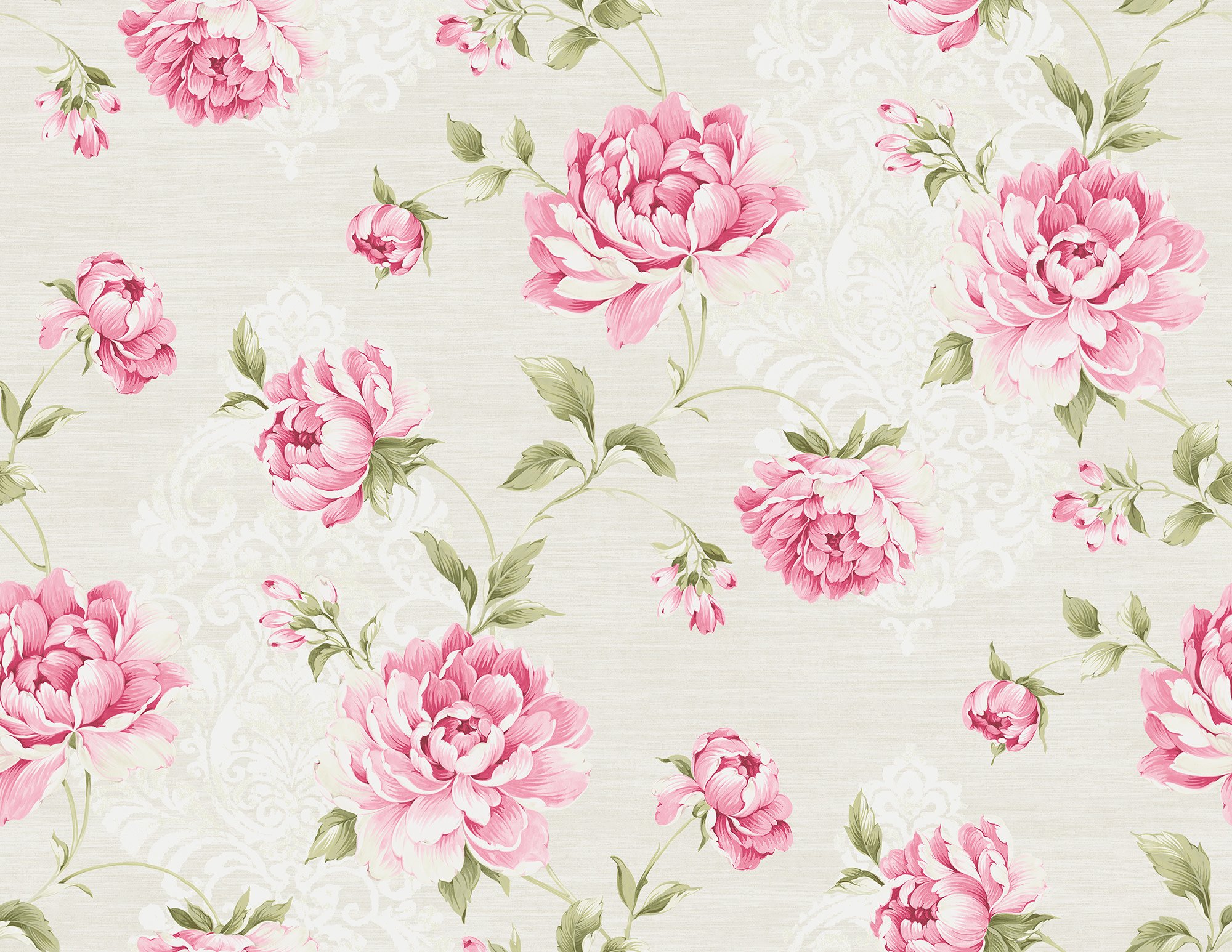 Floral Damask - Cappys Paint and Wallpaper